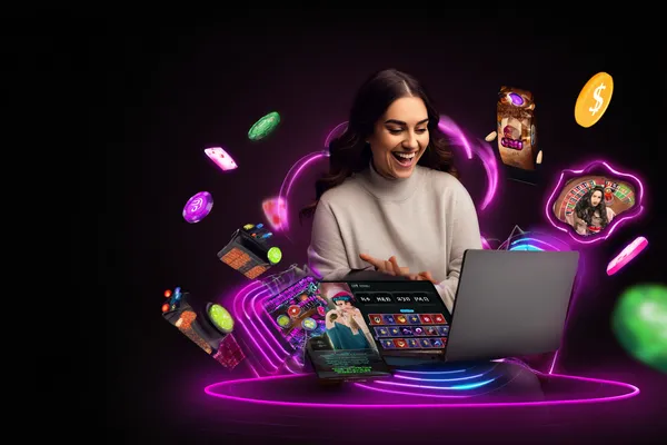 MC888 Member Login — Return to your personalized dashboard A person using their device against a moody casino-themed background, illustrating the smooth re-entry process at MC888.